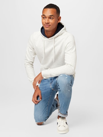 JACK & JONES Sweatshirt in Weiß