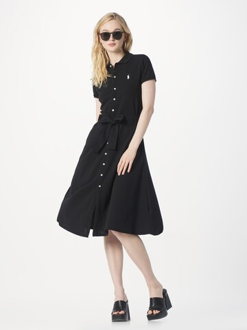 Polo Ralph Lauren - Vestido camisero en negro