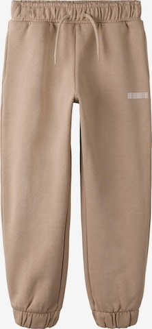 NAME IT Baggy Hose in Braun: Vorderseite