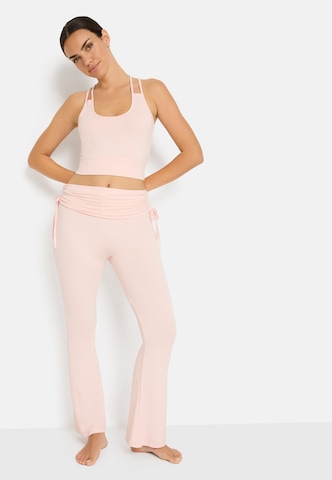 Flared Leggings di LSCN by LASCANA in rosa
