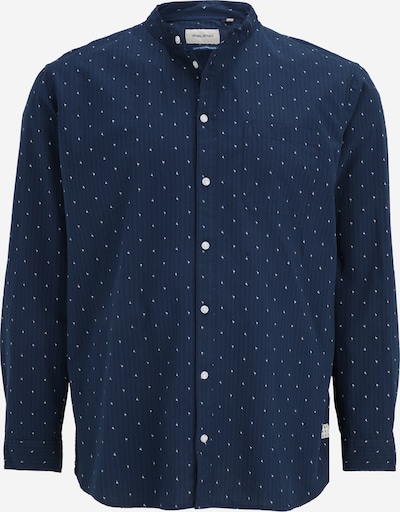 Blend Big Button Up Shirt in Navy / White, Item view
