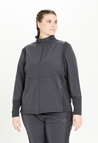 Q by Endurance Performance Jacket 'Isabely' in Grey: front