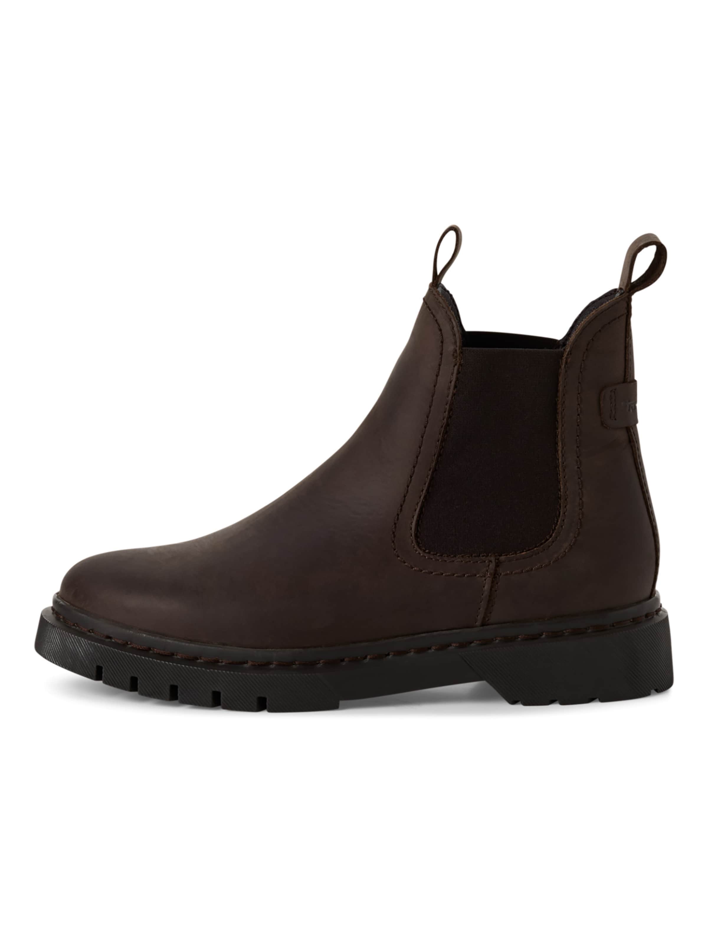 Tamaris Chelsea boots in Brown: front