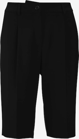 Pantalon à pince MADELEINE en noir : devant