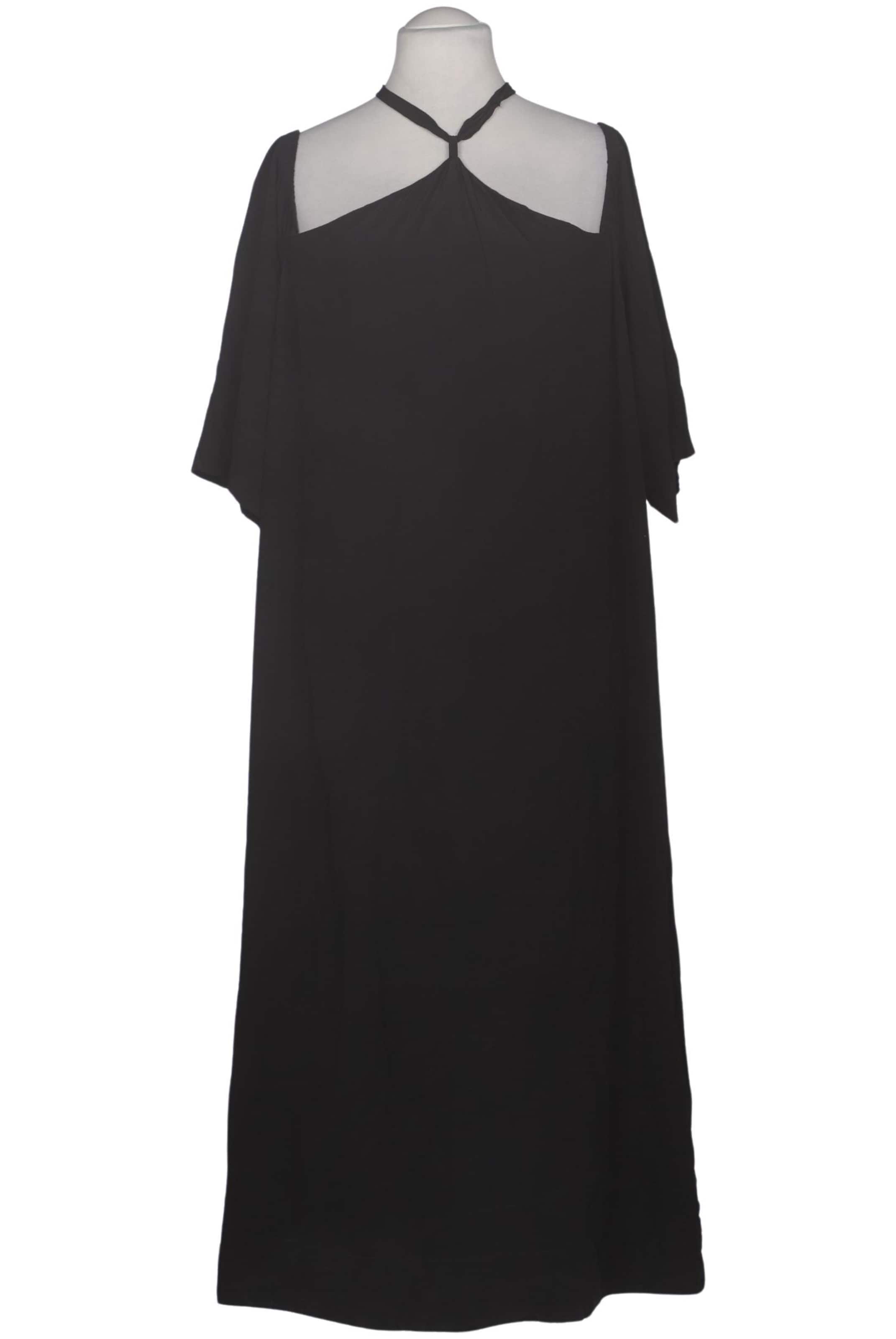 Ulla Popken Kleid 9XL in Schwarz: Vorderseite