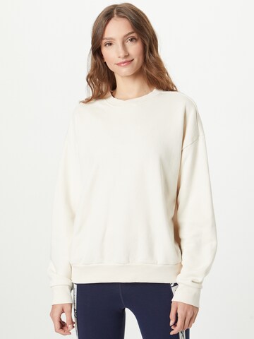 Reebok Sweatshirt in White: front