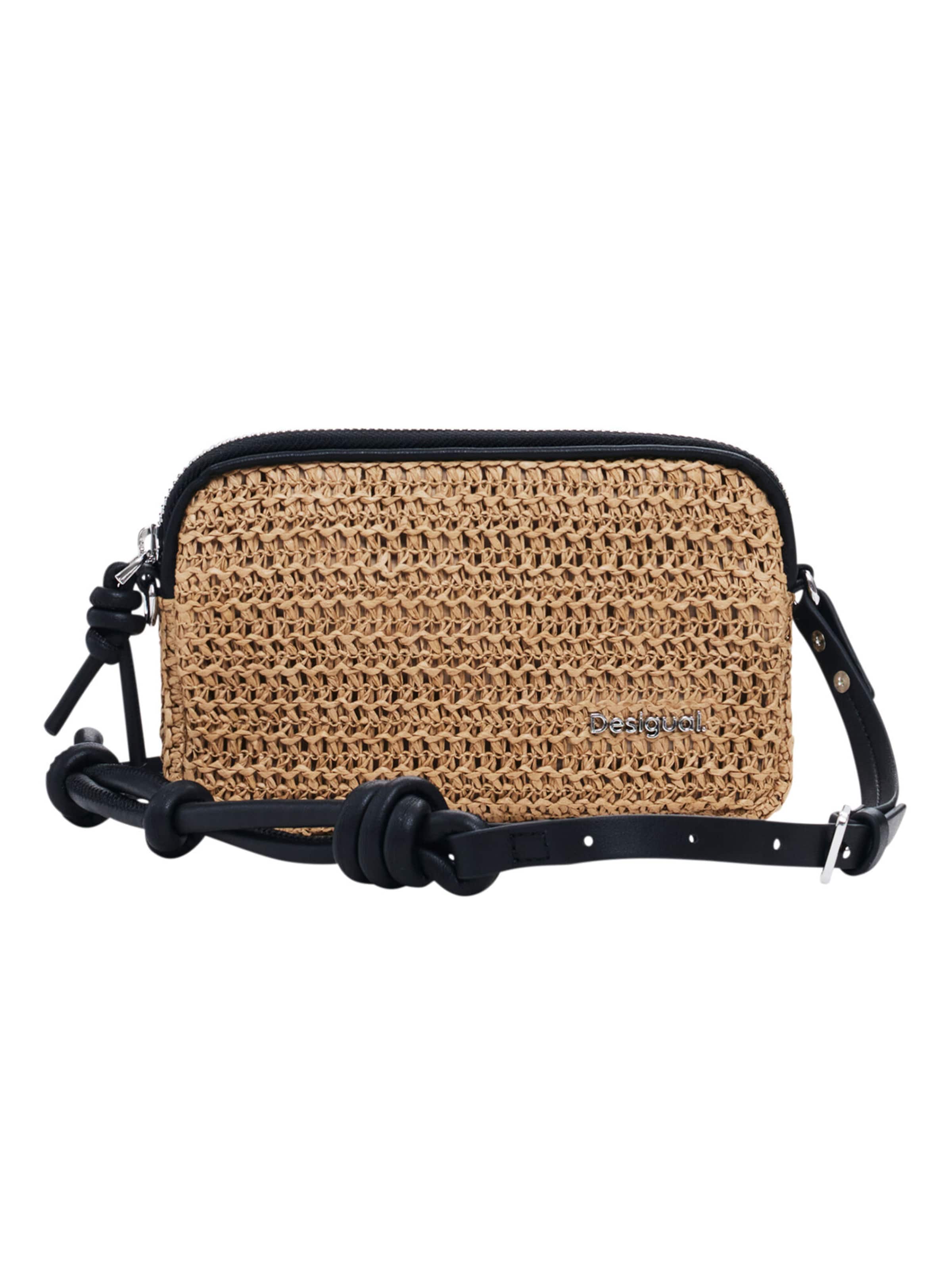 Desigual Axelremsväska i beige: framsida