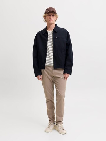 JACK & JONES Baggy Trousers 'Marco' in Brown