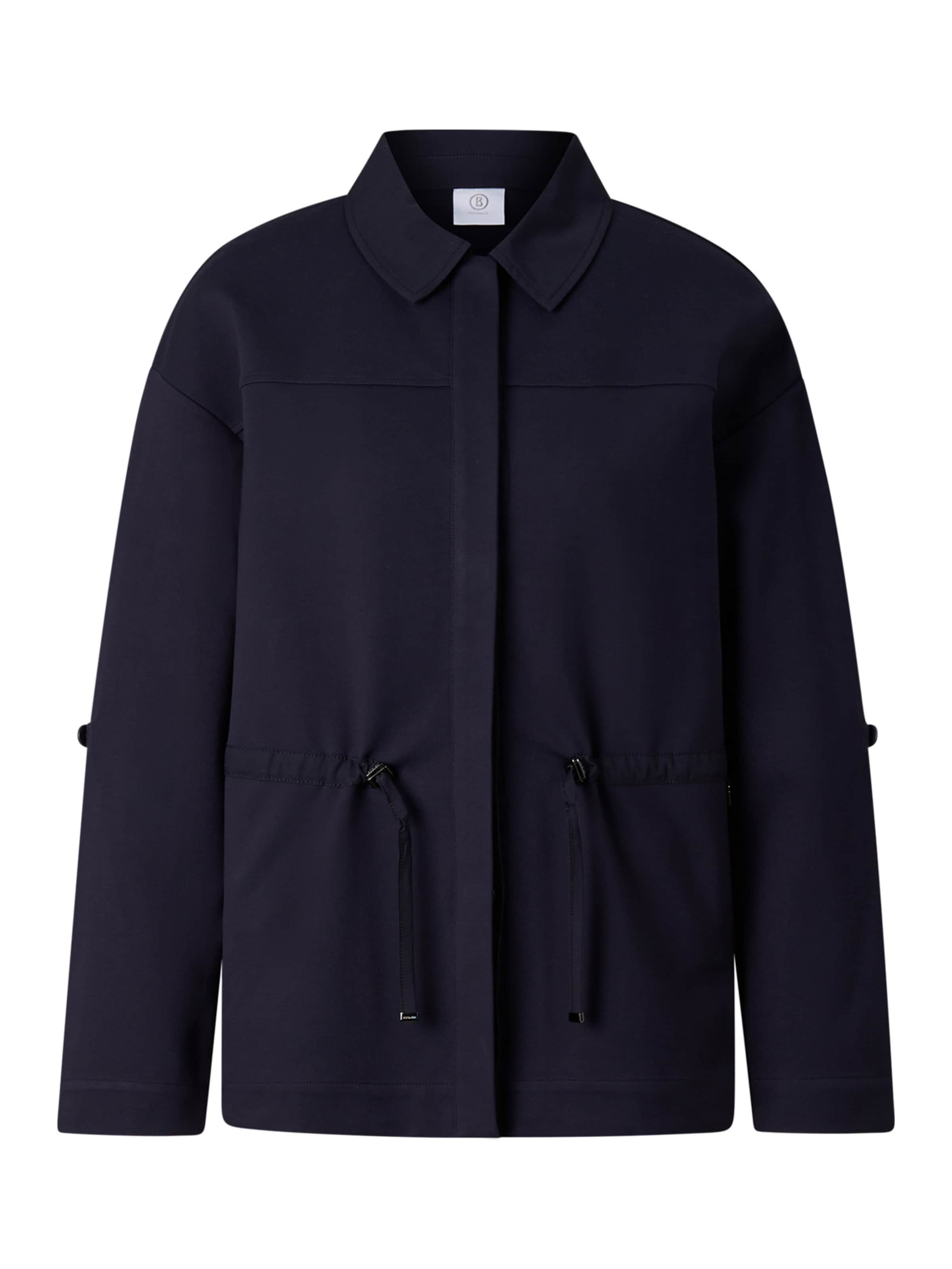 BOGNER Zip-Up Hoodie 'Paloma ' in Blue: front