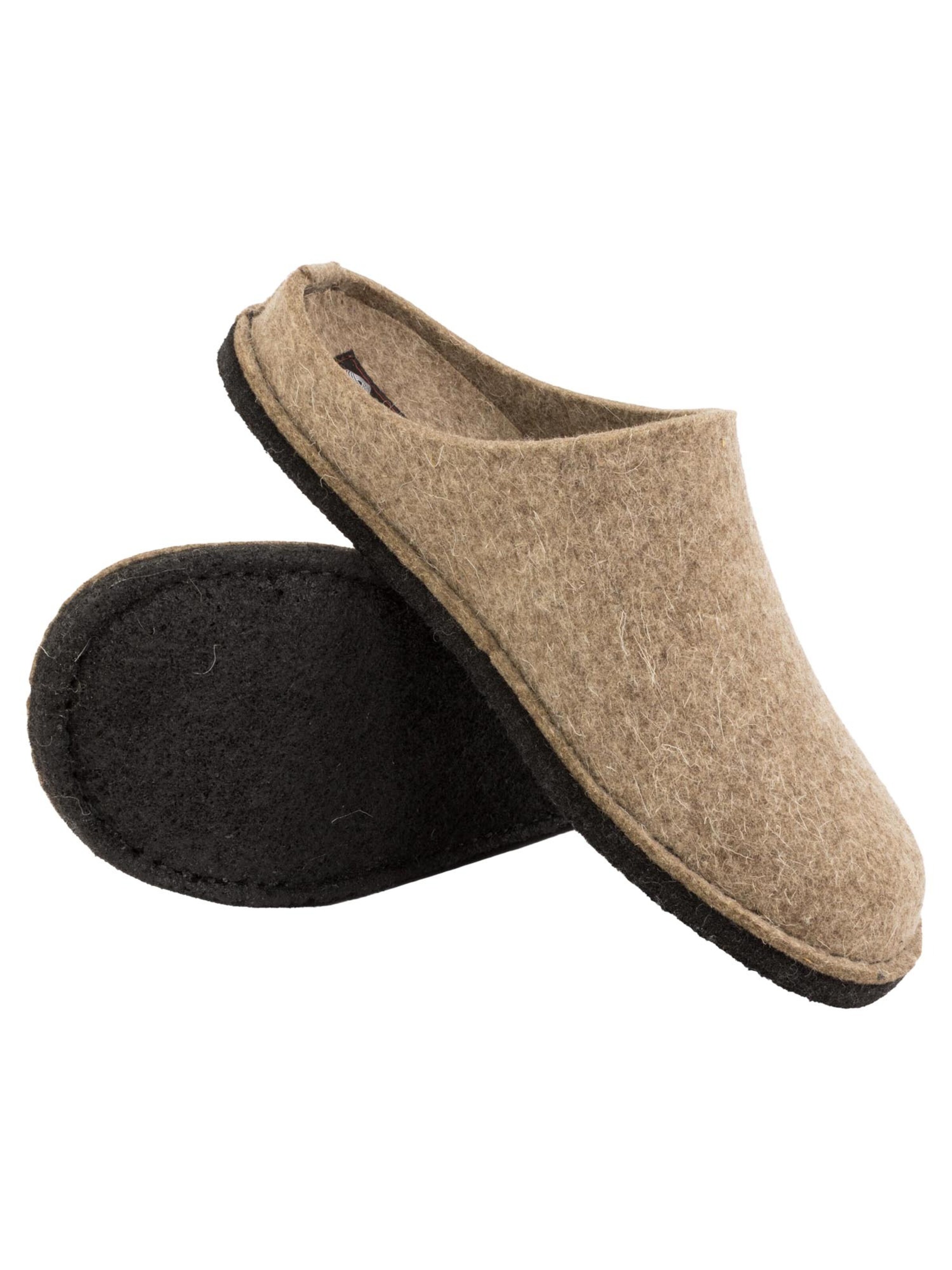 HAFLINGER Mules 'Flair Soft' in Brown
