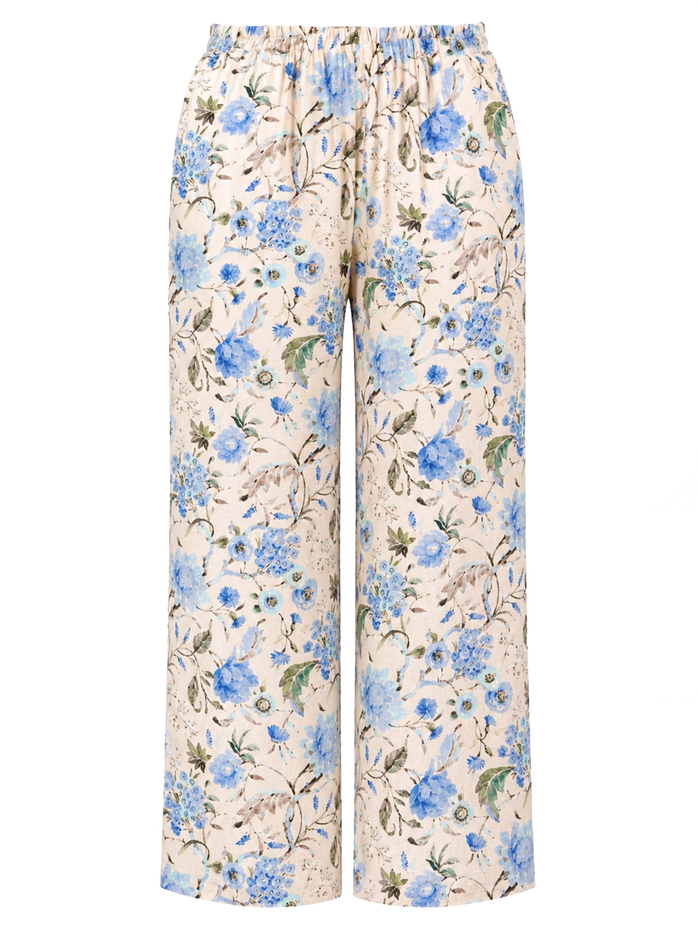 SASSYCLASSY Loosefit Hose‌‌‌‌‌‌ in Blau: Vorderseite