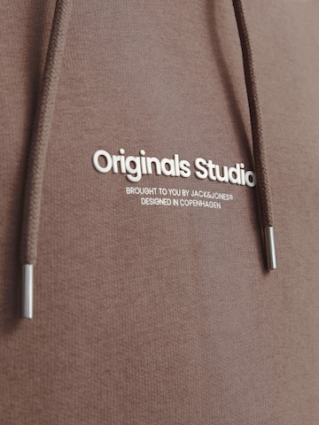 JACK & JONES - Sudadera 'VESTERBRO' en marrón