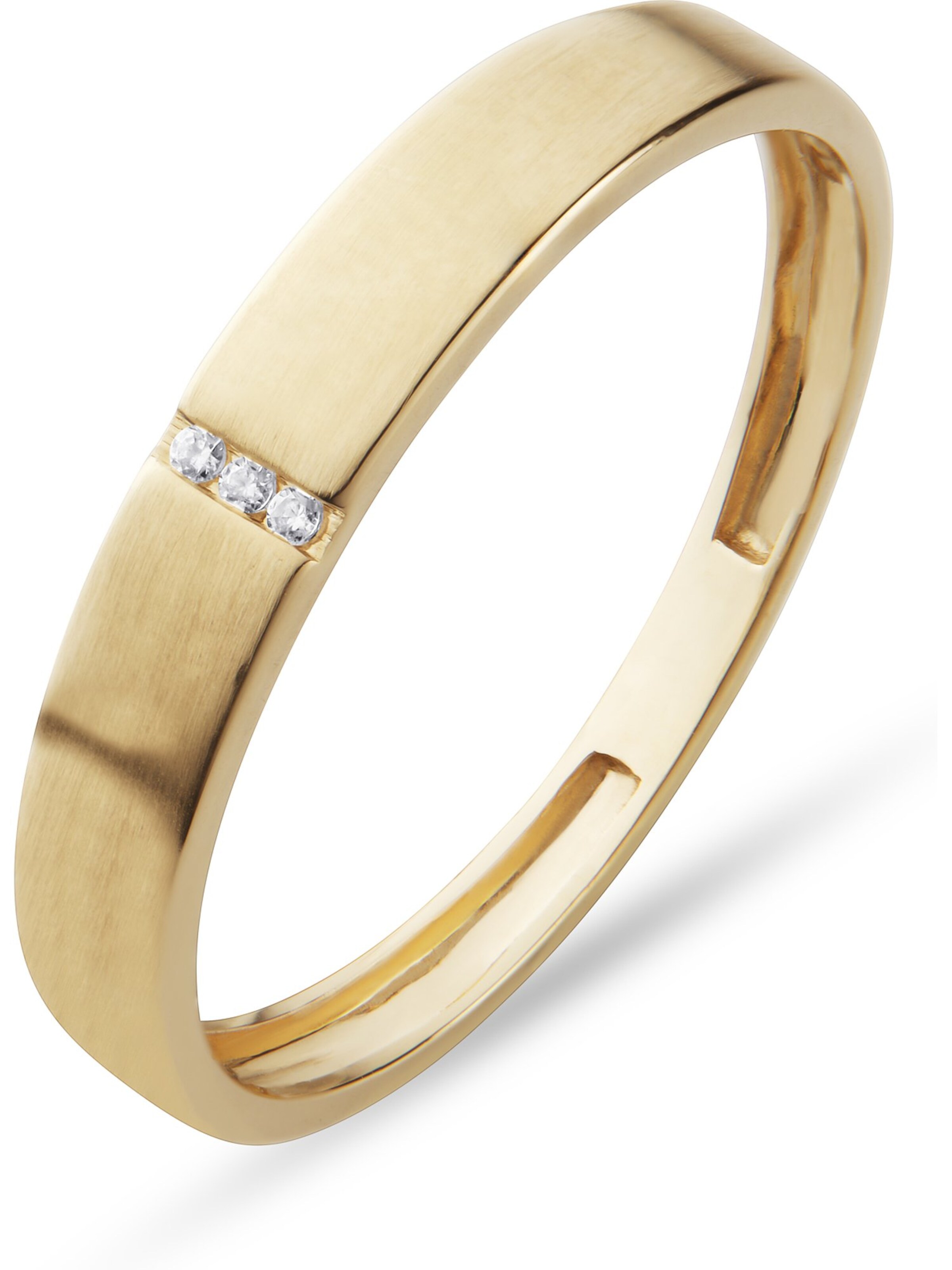 CHRIST Ring in Gold: front