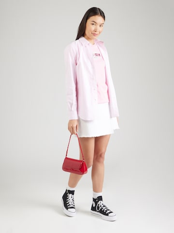 Tommy Jeans Μπλουζάκι σε ροζ