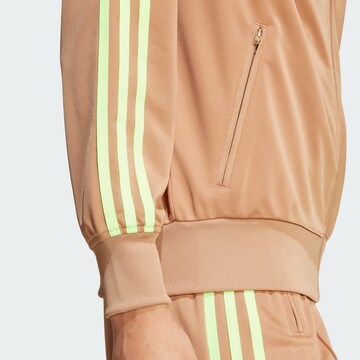 Veste de survêtement 'Adicolor Classic Firebird' ADIDAS ORIGINALS en marron