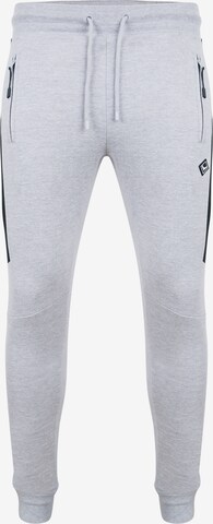 Threadbare Tapered Pants 'Dwayne' in Grey: front