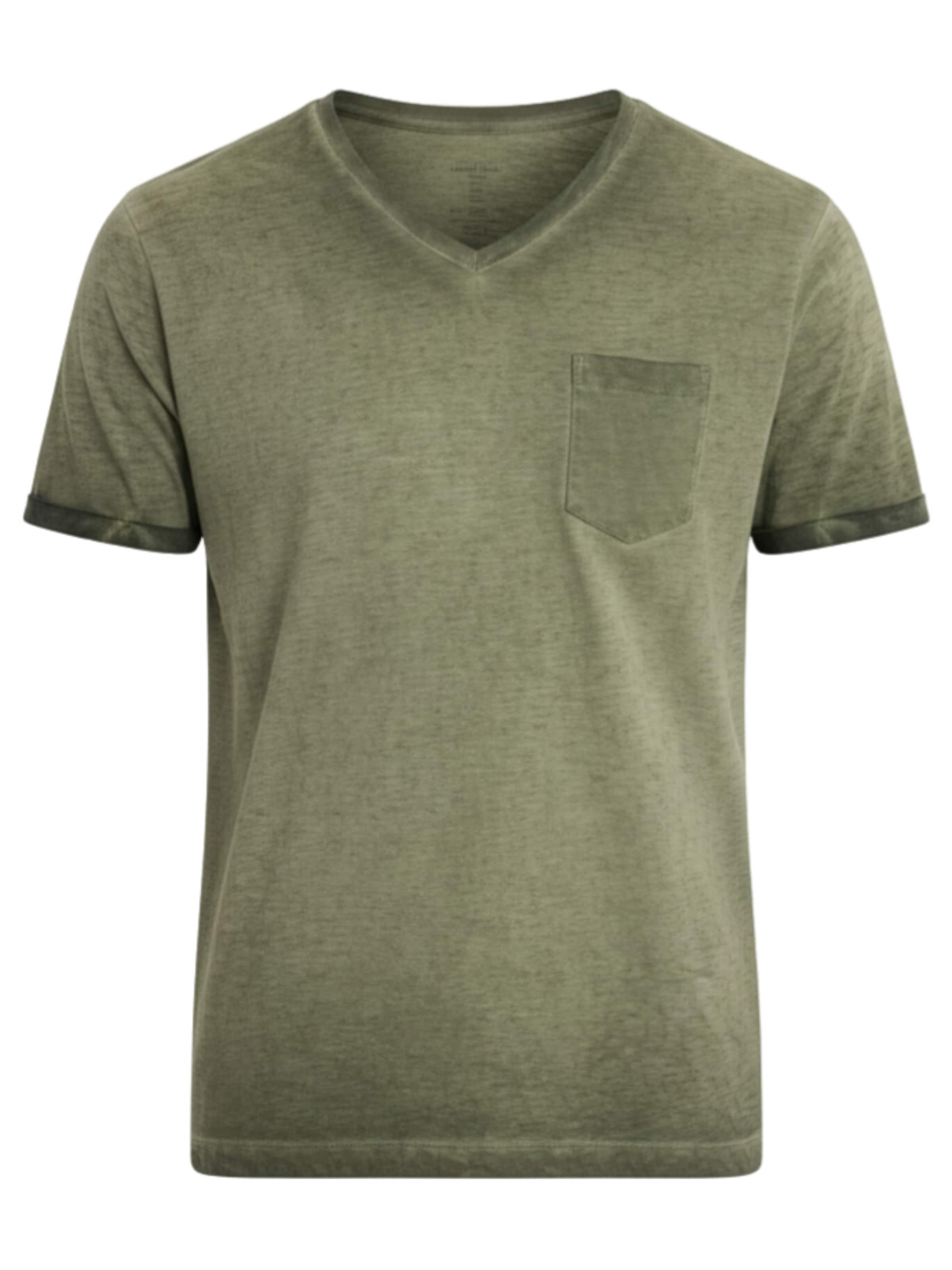 Ombre Shirt in Green: front