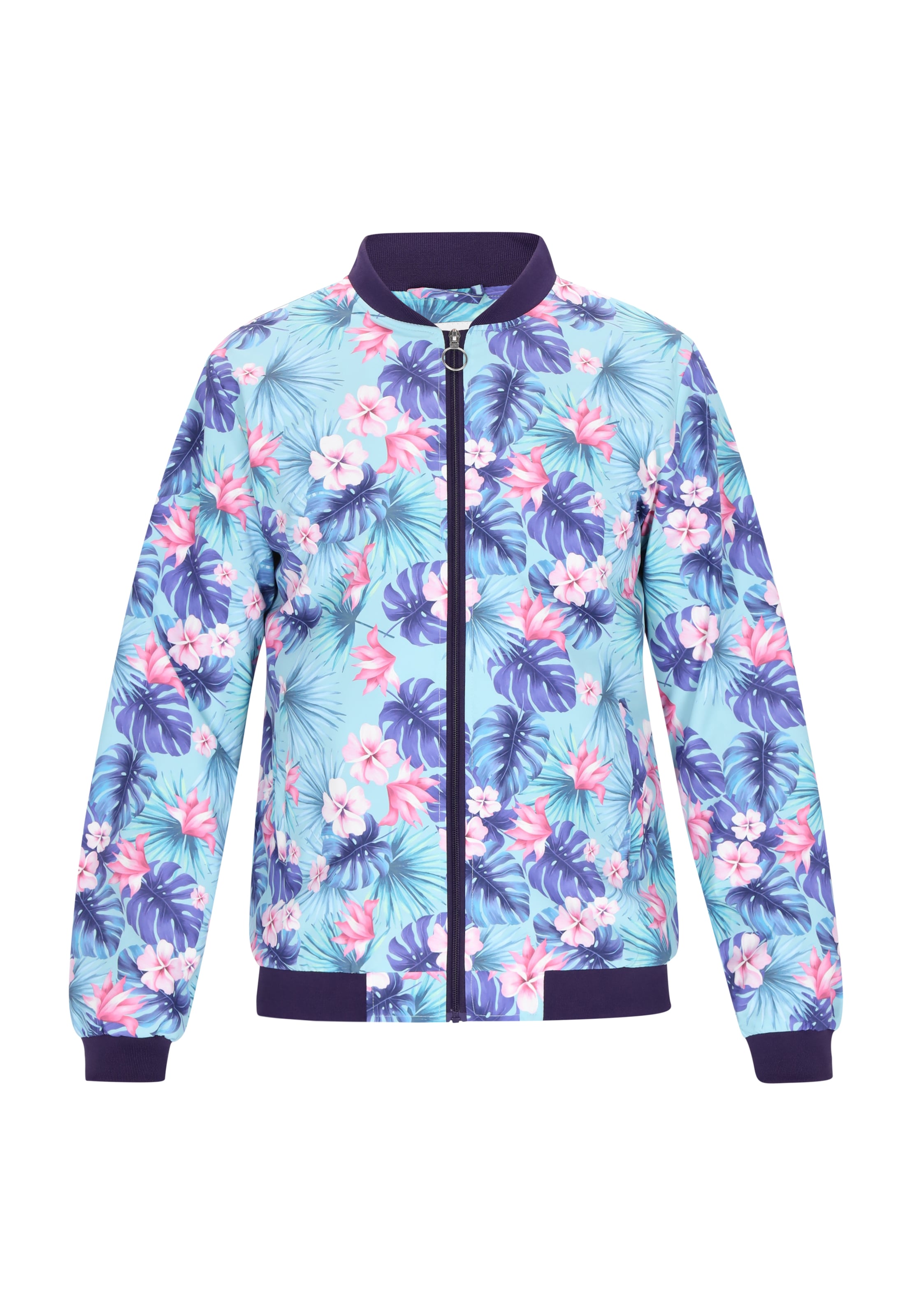 MO Overgangsjakke i blå: forside