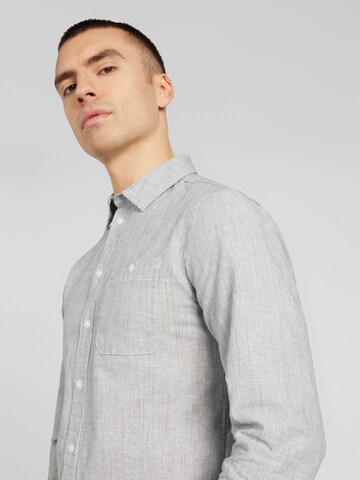 BLEND Regular fit Button Up Shirt in Grey