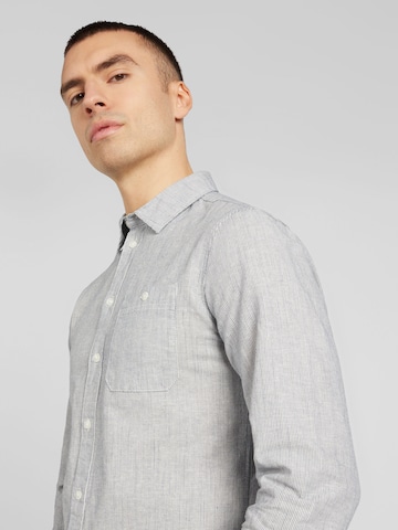 BLEND Regular fit Button Up Shirt in Grey