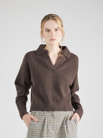Monki Sweater in Brown: front