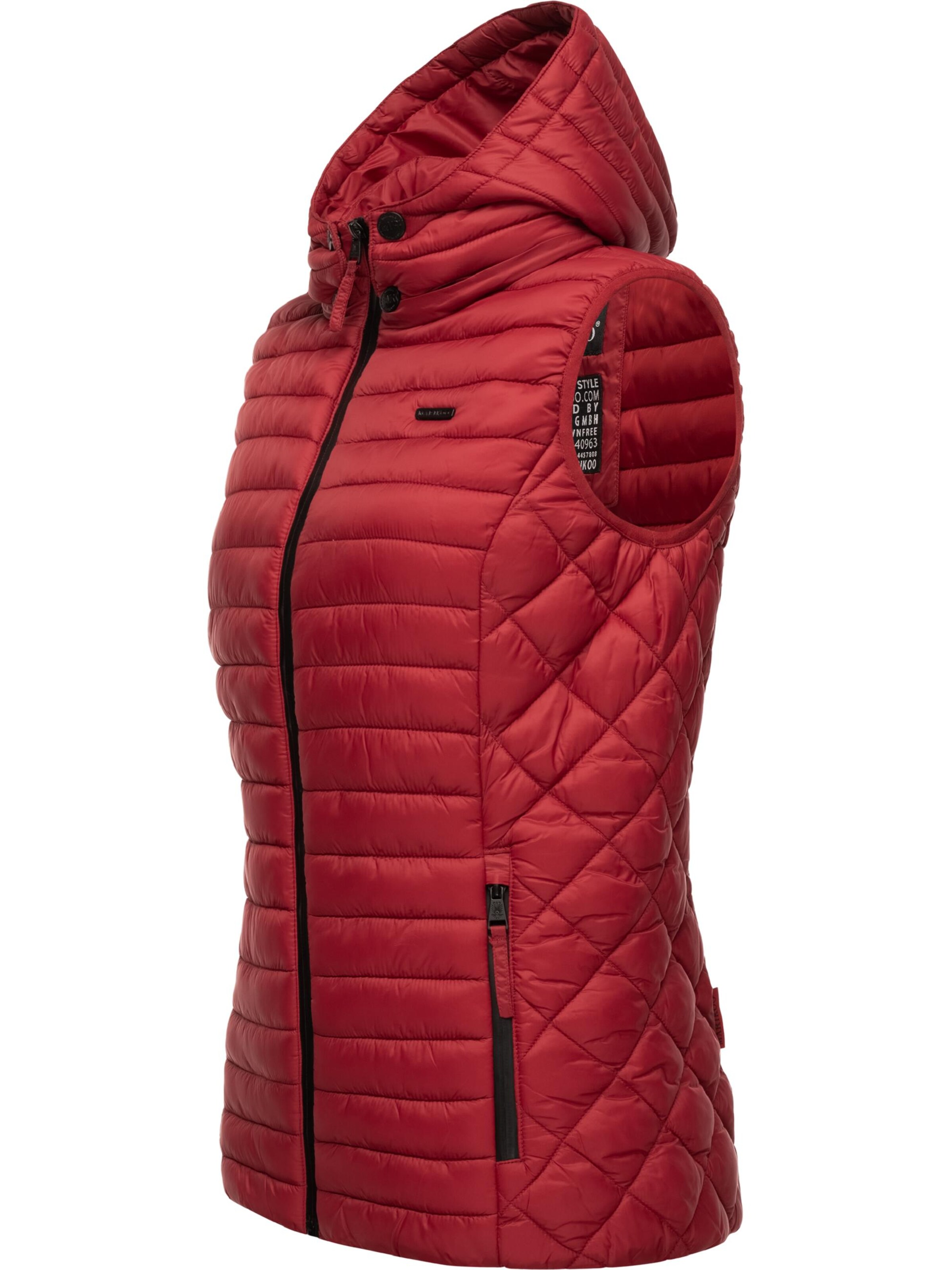 MARIKOO Weste 'Hasenpfote' in Rot