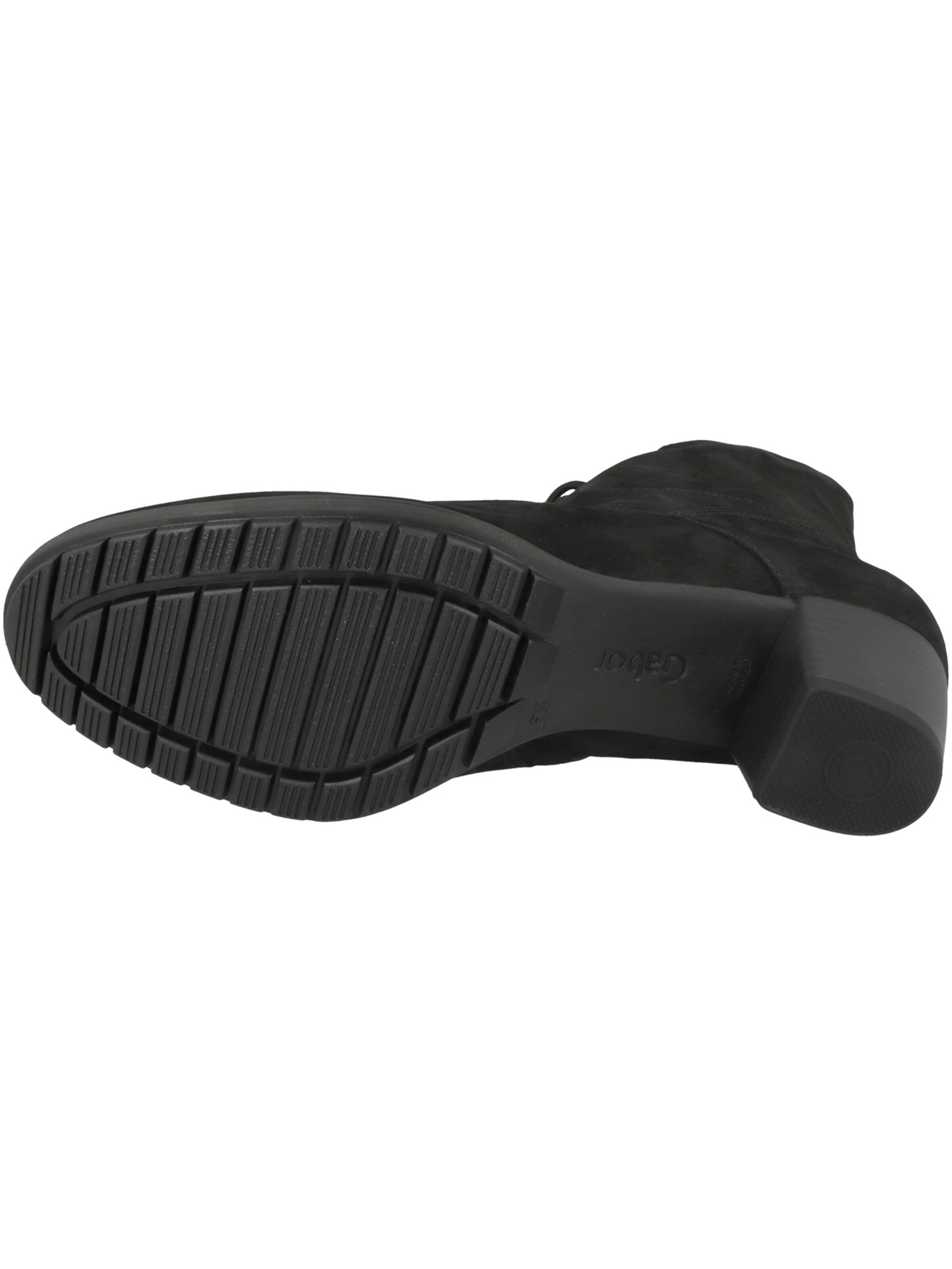 GABOR Schnürstiefelette in Schwarz