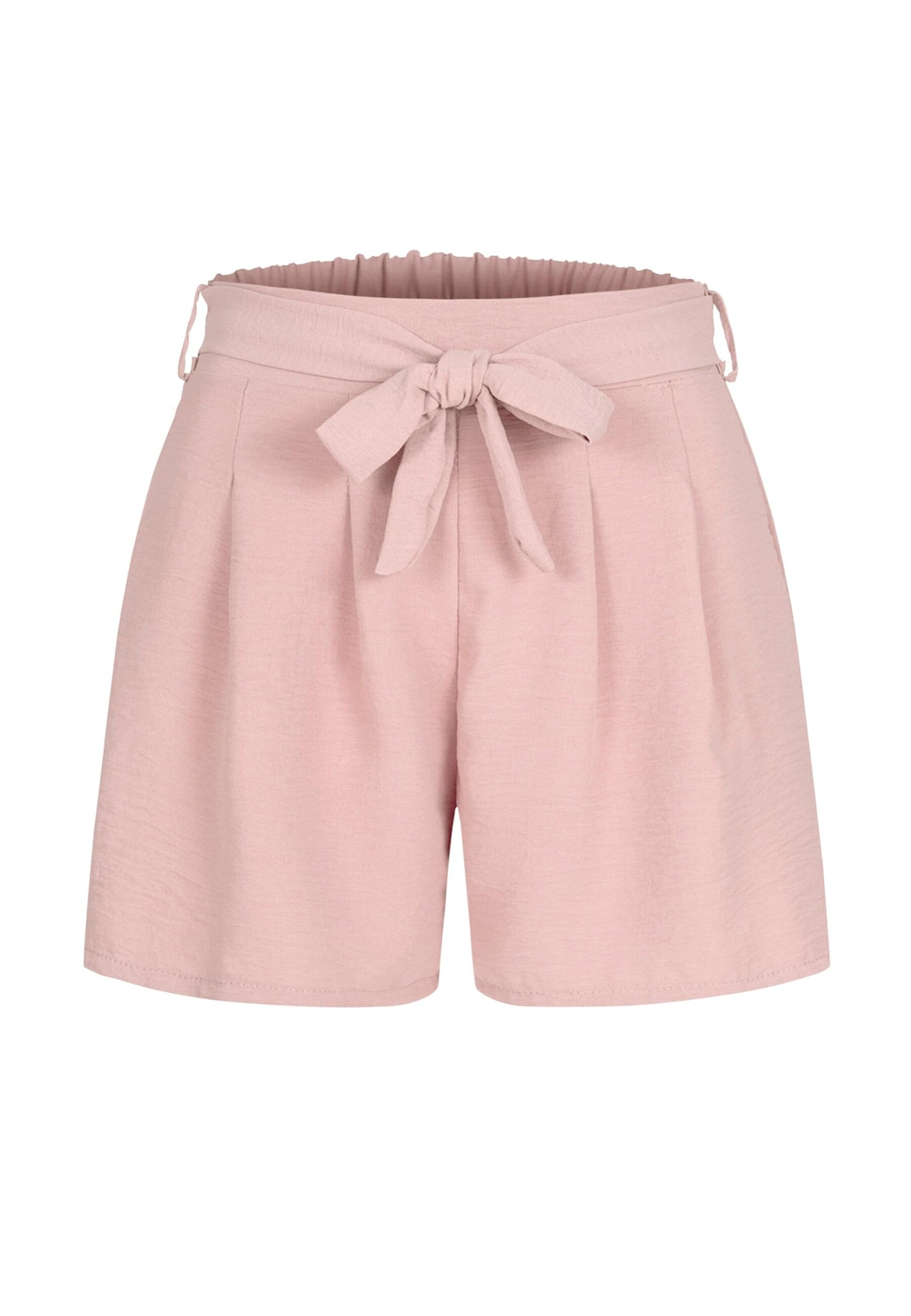 Cloud5ive Regular Pleat-front trousers in Pink: front