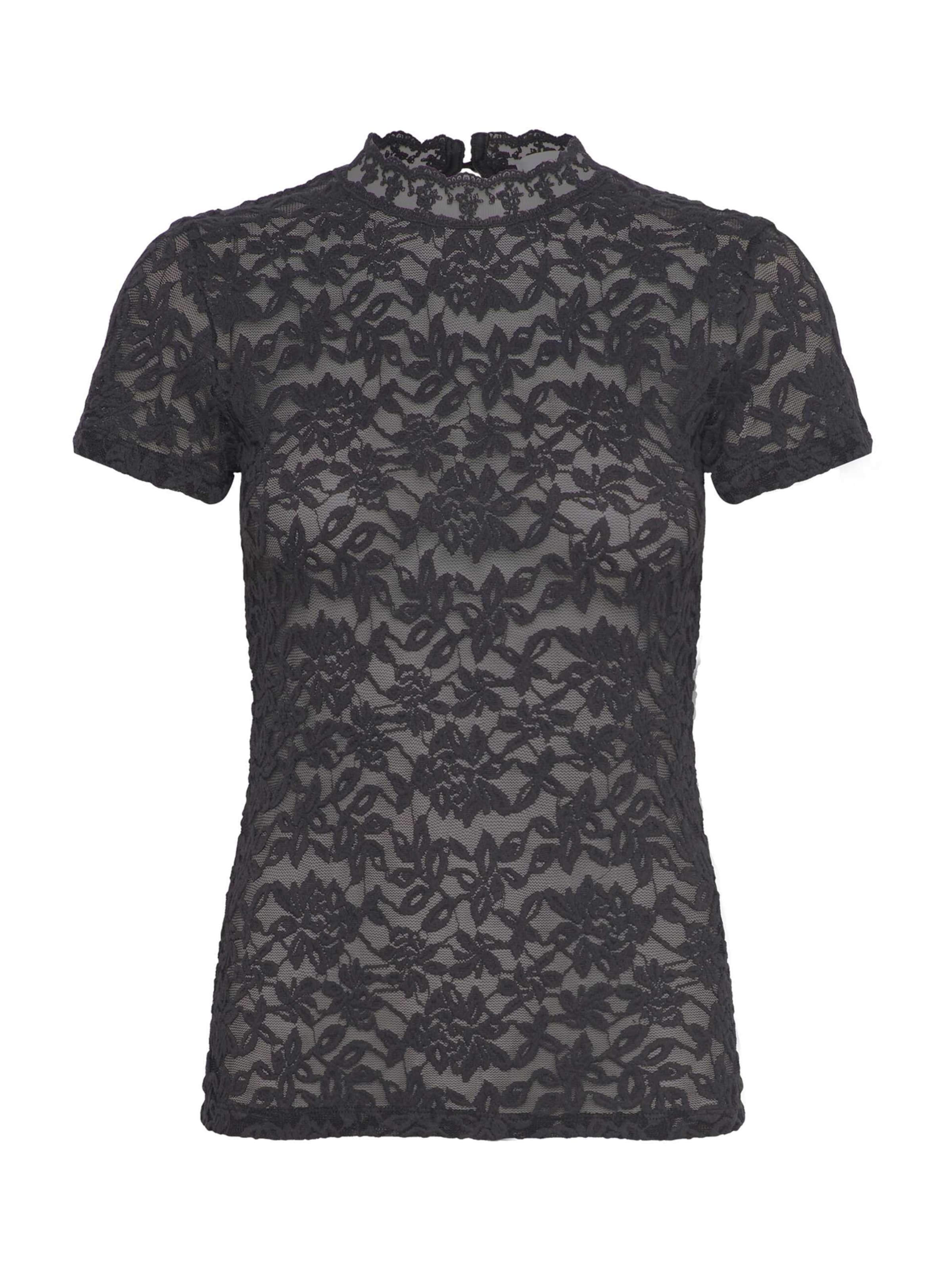 rosemunde Shirt 'Delicia' in Black: front