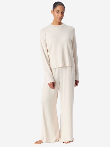 Chemise de nuit ' Mix Relax ' SCHIESSER en blanc
