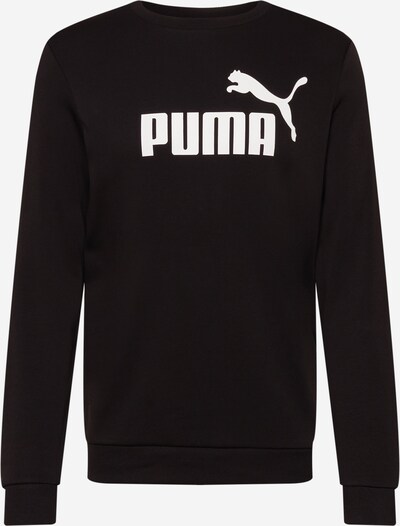 PUMA Спортивный свитшот 'Ess' в Черный / Белый, Обзор товара