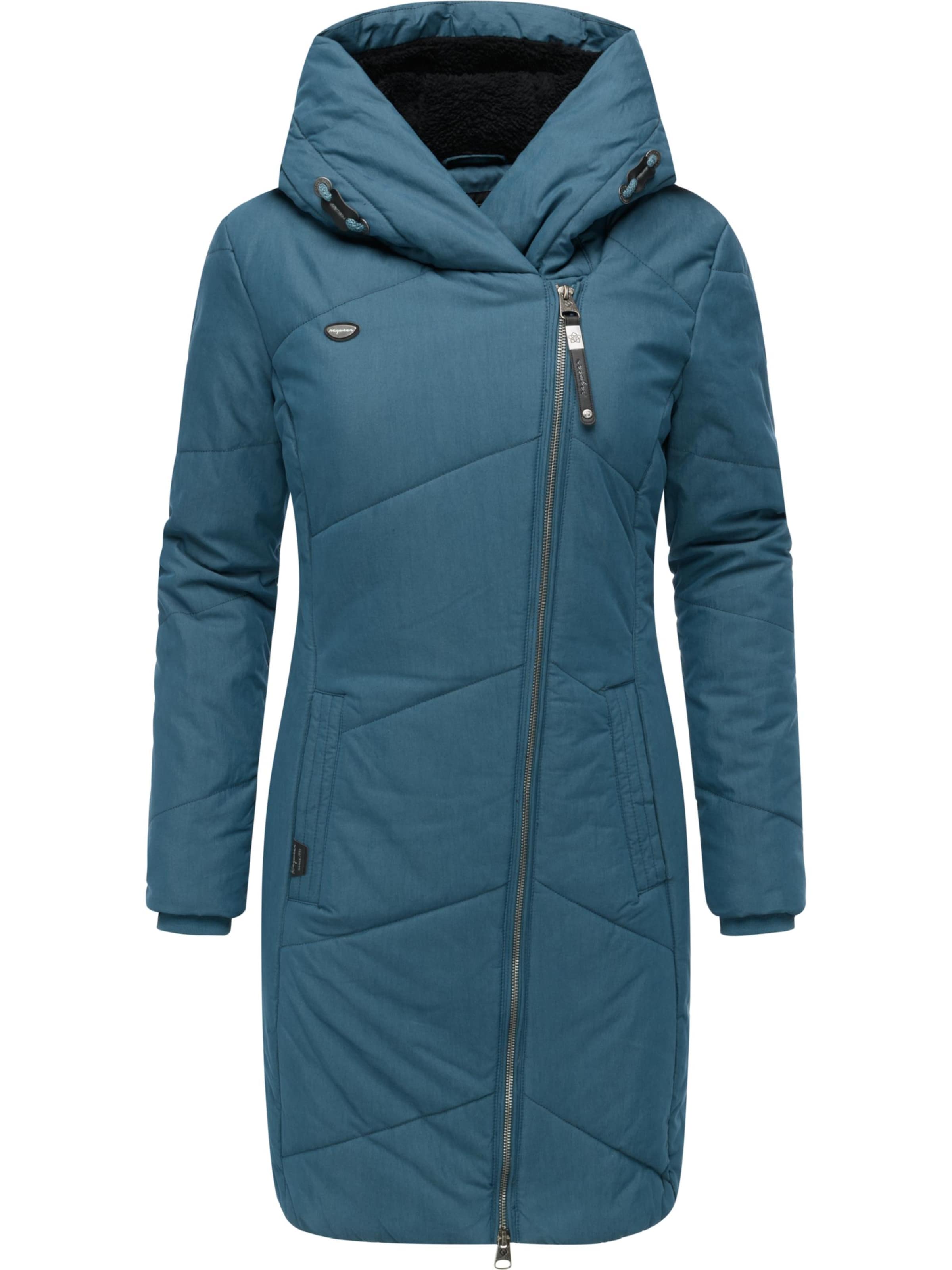 Manteau d’hiver 'Gordon' Ragwear en bleu : devant