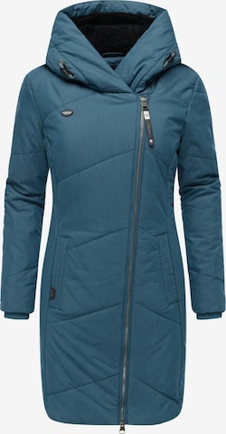 Ragwear Wintermantel 'Gordon' in Blau: Vorderseite