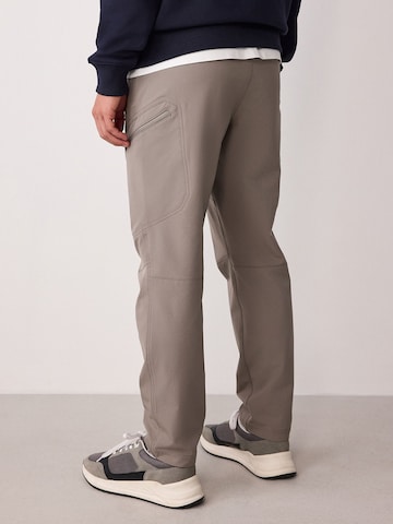 Next Slimfit Cargobroek in Grijs