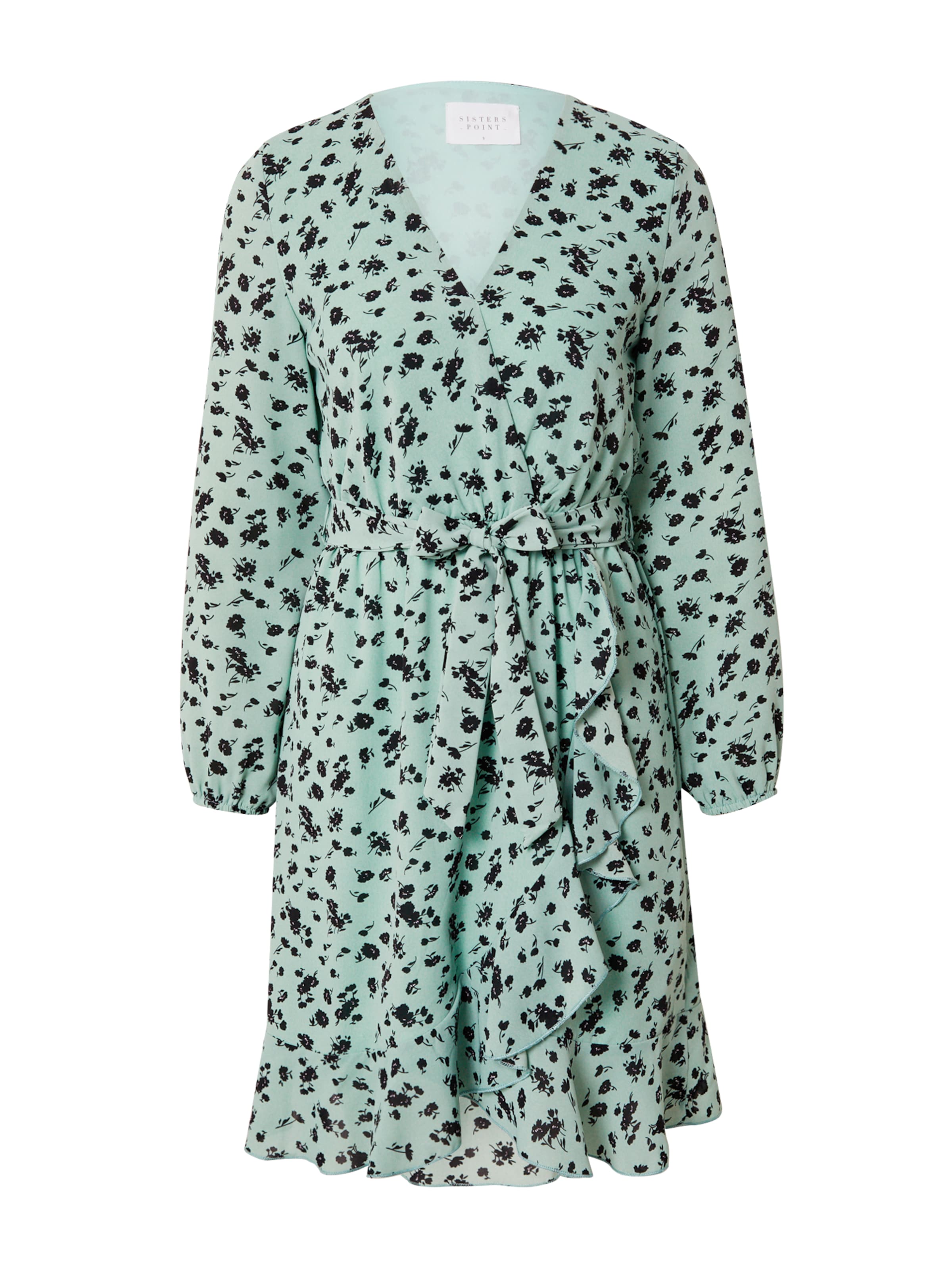 SISTERS POINT Jurk 'NEW GRETO' in Groen: voorkant