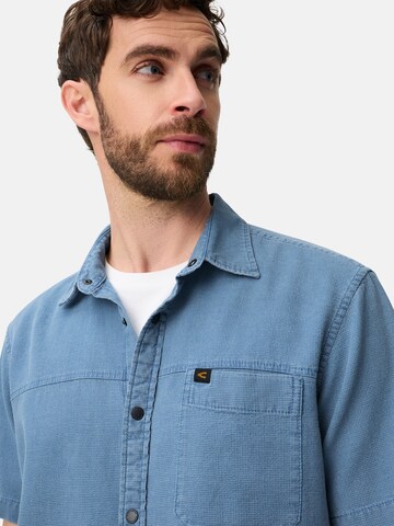 CAMEL ACTIVE Regular fit Button Up Shirt in Blue