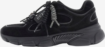 Sneaker bassa di GUESS in nero: frontale