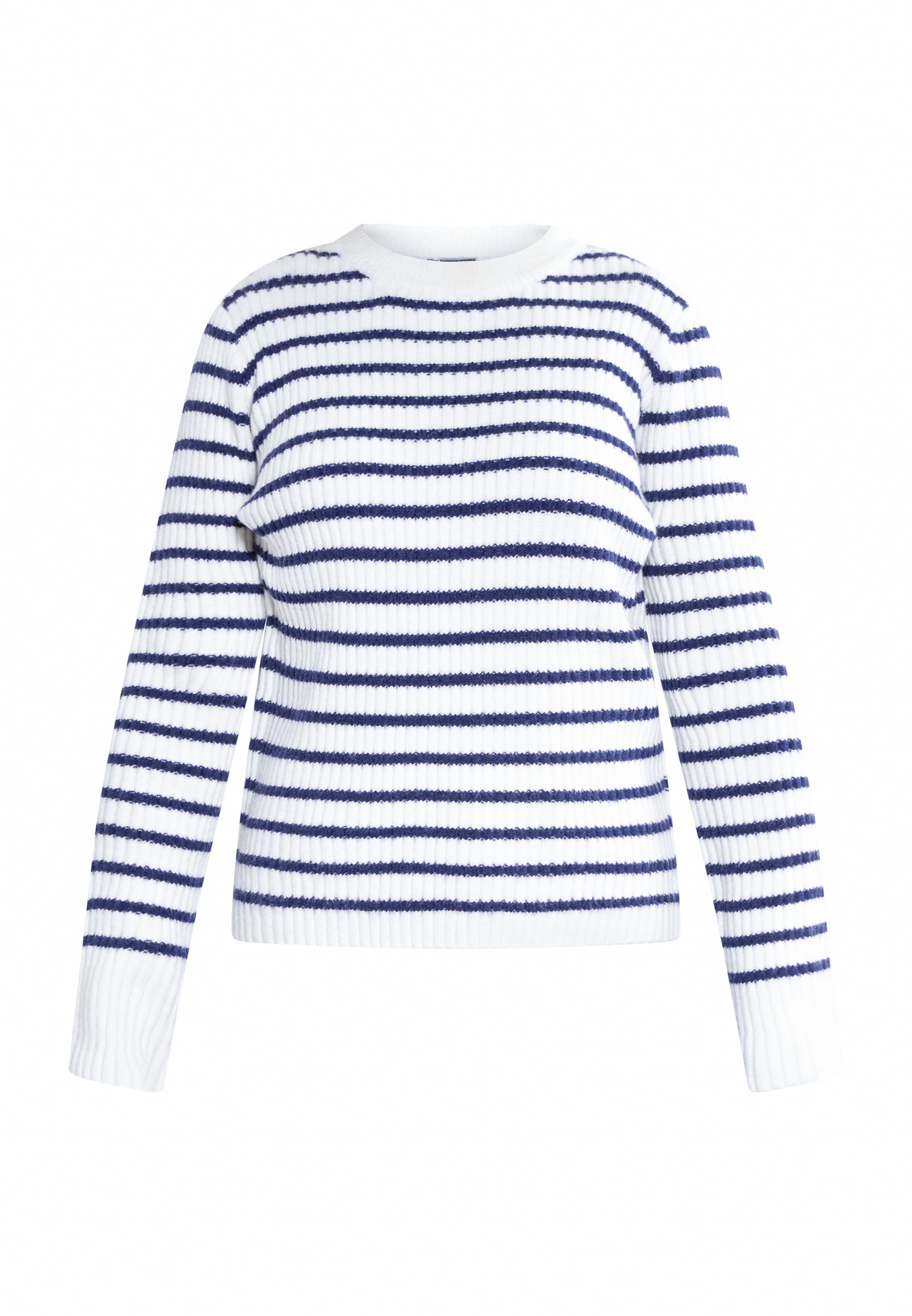 DreiMaster Maritim Trui in Wit: voorkant