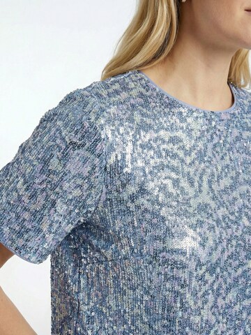 purpurinė Guido Maria Kretschmer Women Marškinėliai 'Dine'