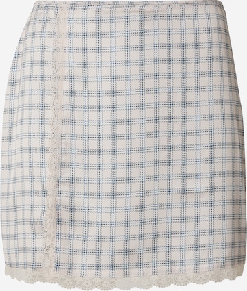 rožinė Monki Sijonas: priekis