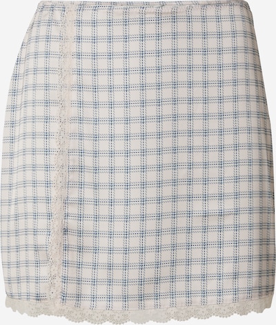 Sijonas iš Monki, spalva – tamsiai mėlyna jūros spalva / nendrių spalva / pastelinė rožinė, Prekių apžvalga