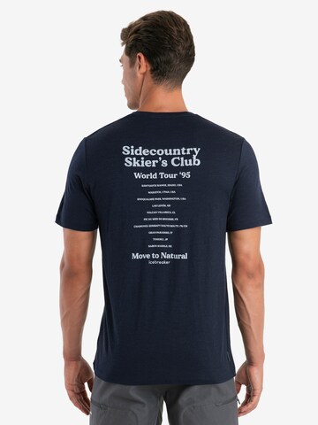 ICEBREAKER T-shirt 'M Mer 150 Tech Lite II' i blå