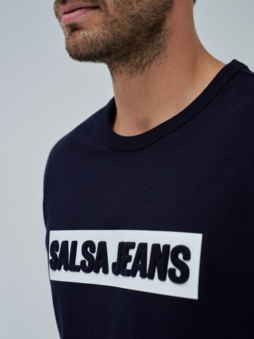 T-Shirt Salsa Jeans en bleu