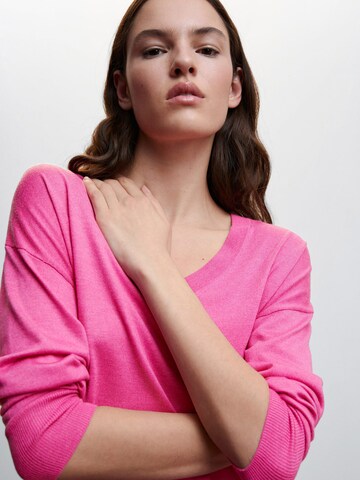 MANGO Sweater 'LOMBIA' in Pink