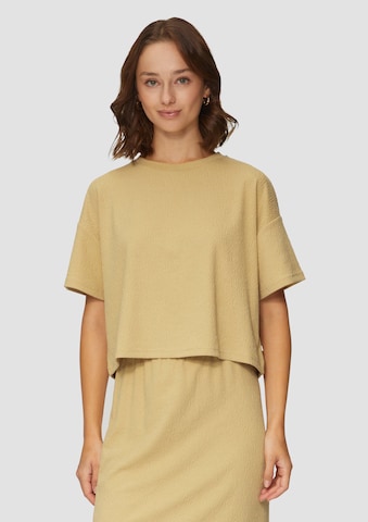 QS Shirt in Geel: voorkant