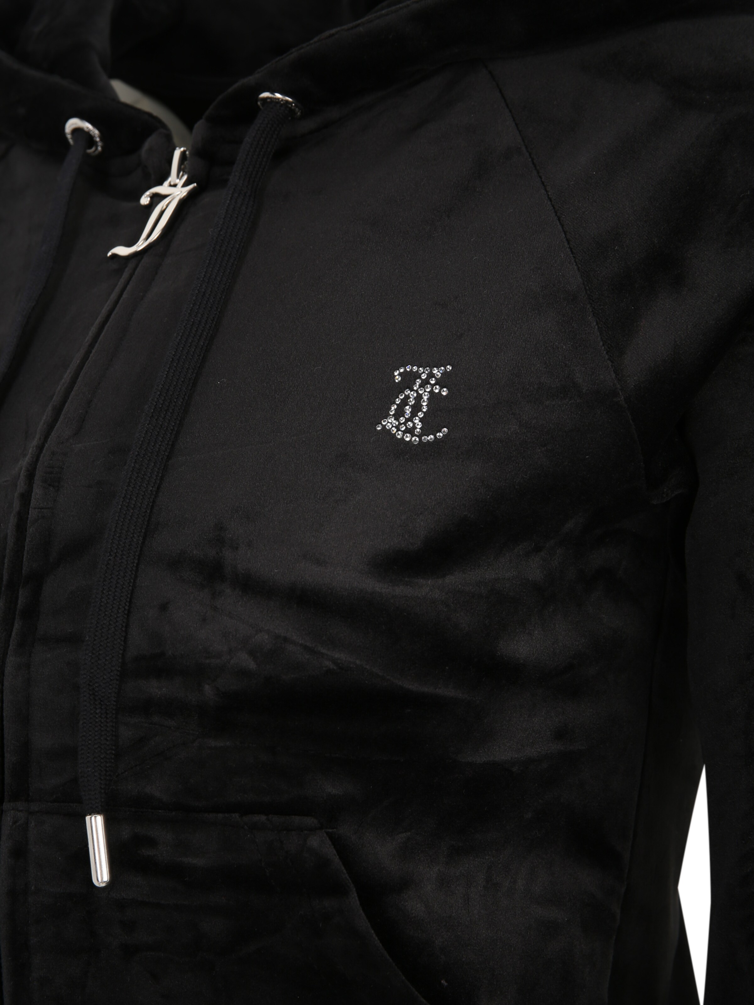 Juicy Couture Tall Sweatjakke 'MADISON' i sort