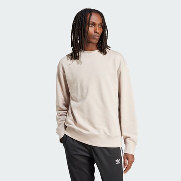 ADIDAS ORIGINALS Sweatshirt in Beige: front