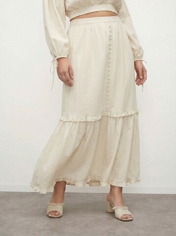 Gonna di CITA MAASS in beige: frontale