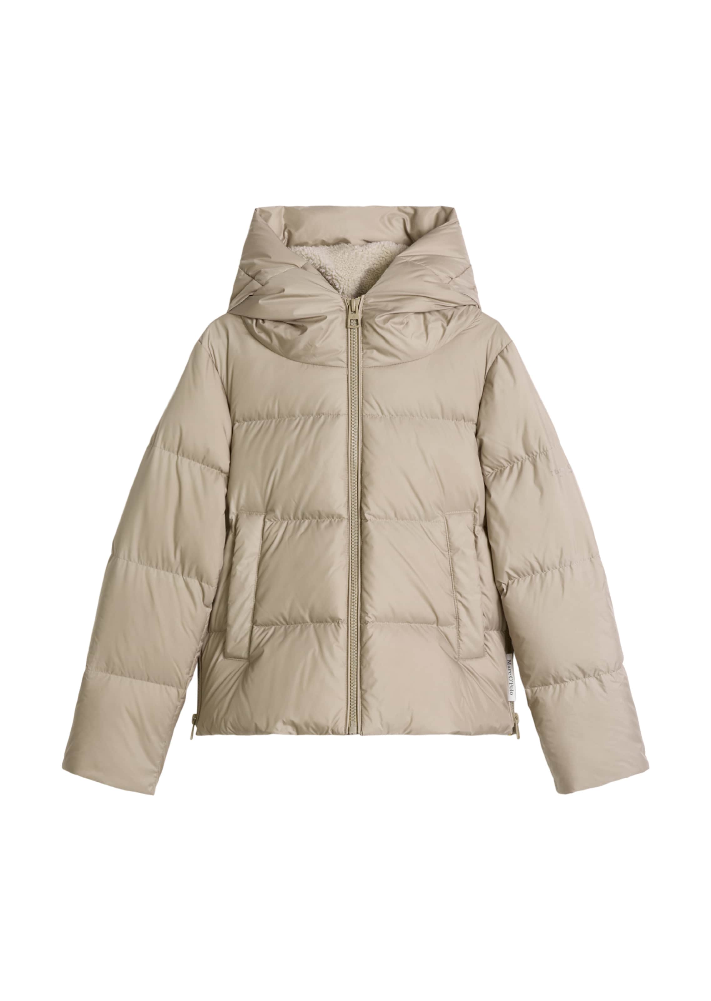 Veste mi-saison Marc O'Polo en beige : devant