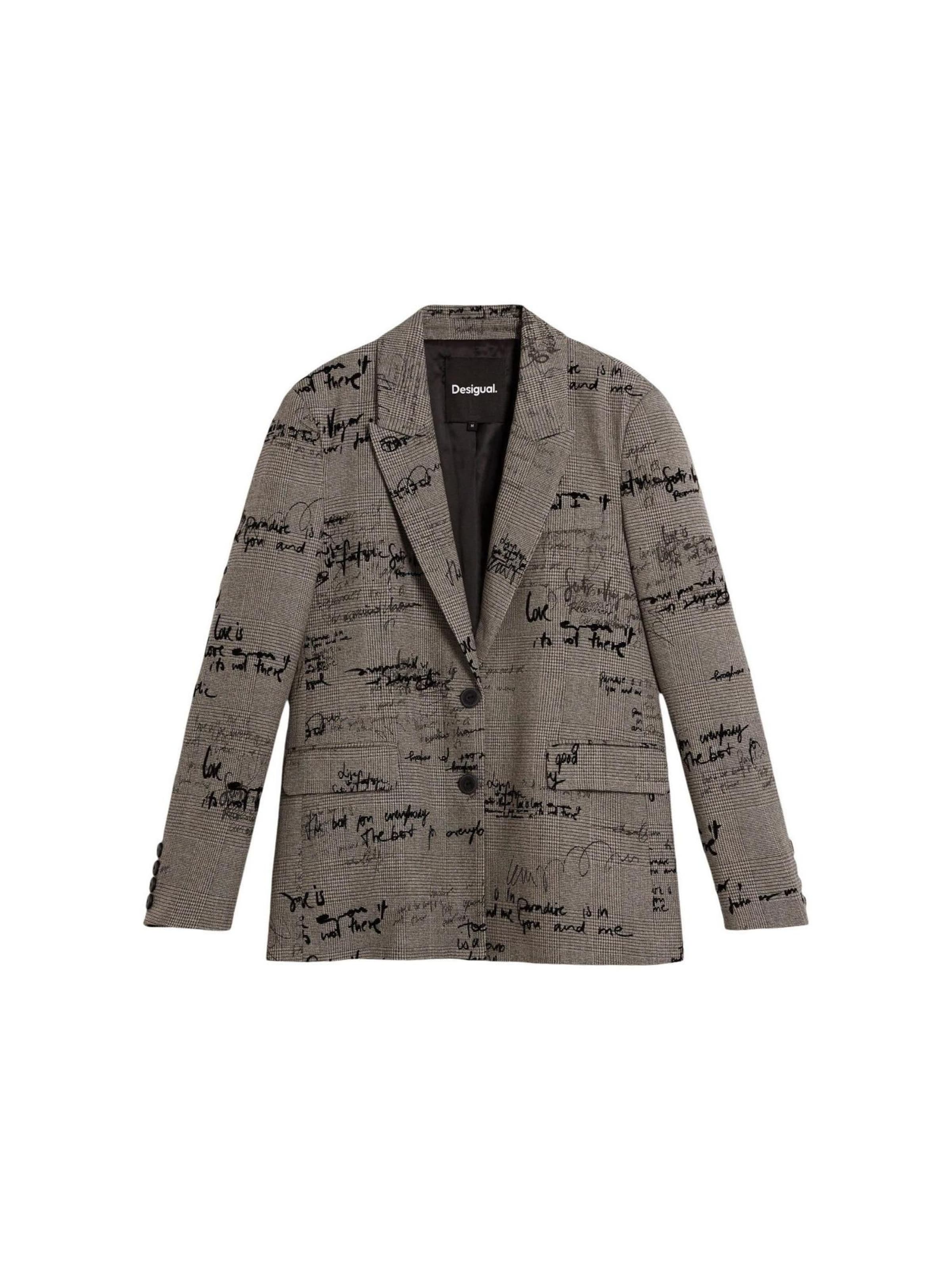 Blazer 'AME_ANDY 26SWEW03' di Desigual in grigio: frontale